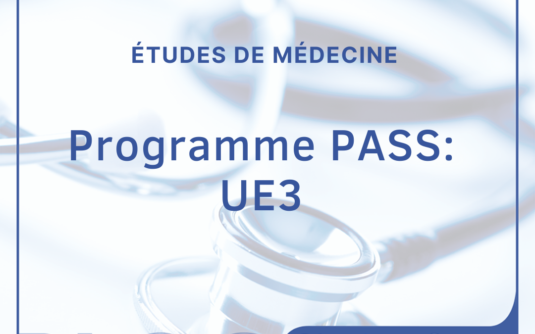 Programme PASS à Toulouse : UE3